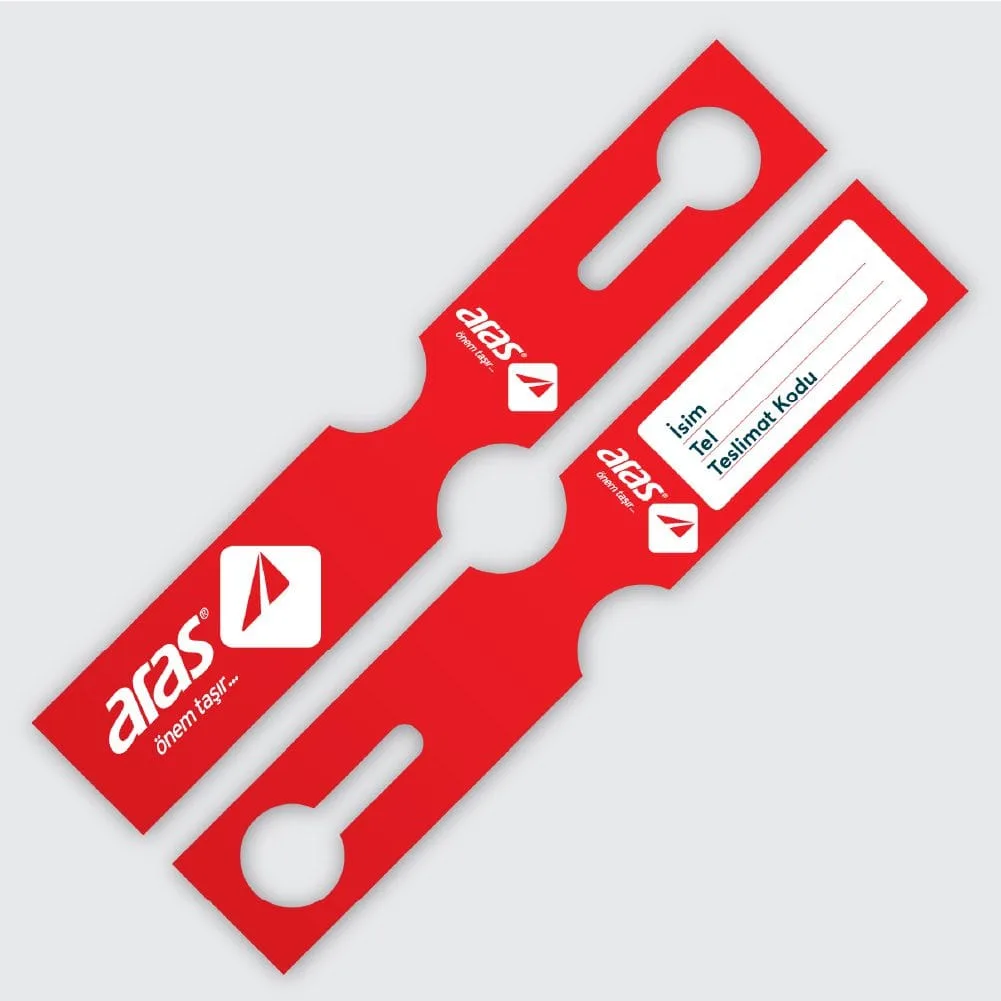 Standart PVC Bagaj Kartı — Plastik Kart